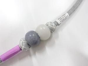 未使用品　帯留め・正絹夏手組帯締めセット